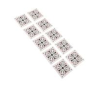 Fafeims 1:12 Manadas de Piso de Casa de Muñecas, 60 Piezas Mini Baldosas de Piso de Madera de Madera de Bajos 4x4cm para Decoración de la Casa de Muñecas de Bricolaje y Escenas de (30 Pieces)
