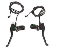 Fafeims 1 par 2 Cables Izquierda Derecha Frenos Bicicleta eléctrica Palanca de Freno Bicicleta eléctrica Palanca de Freno en V para Piezas de Repuesto de Bicicleta eléctrica