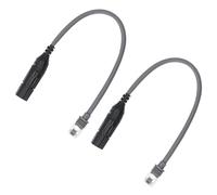 Fafeims Adaptador SPX Macho a RJ45 Conector Rápido para Satélite Rectangular Gen 3 V3-2 Piezas, Módulo sin Costuras