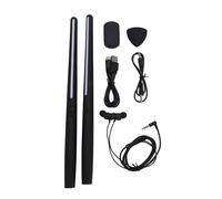 Fafeims Air Sticks With Sticks Pedals Portable Virtual Reality Drumsticks Kit Use en Casa Use Entusiastas de la Música Presente Kit de Batería Portátil