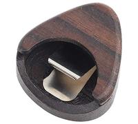 Fafeims Caja de Madera de Rosa para púas de Guitarra con Forma de corazón,Accesorio para Instrumento Musical para púas estándar