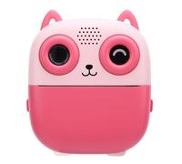 Fafeims Cámara de Impresión Instantánea, Cámara de Video Digital de 48MP, Pantalla de 2.4 Pulgadas, Juego de Juegos de Música, de Imagen, Soporte de Selfies, Ranura para Tarjetas de Memoria, (Pink)