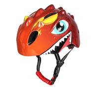 Fafeims Casco de Bicicleta de Dinosaurio de Dibujos Animados para Niños, Casco de Seguridad EPS de PC Ventilado Ajustable para Niños y Niñas, Patinete para Pequeños, de Bicicleta para (#2)