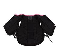 Fafeims Chaleco Ecuestre Rosa para Niños, Protector Corporal Acolchado de Espuma para Montar a Caballo, Equipo de Seguridad para Niños con Absorción de Impactos para Primavera,