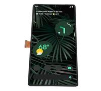 Fafeims Conjunto de Pantalla Digitalizadora de Pantalla Táctil Sensible para 6 Pro, Reemplazo de de Alta Resolución con Sensor de Huellas Dactilares, Material Probado de Calidad