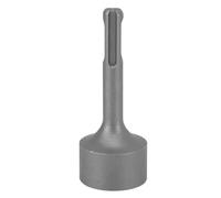 Fafeims Controlador de Varilla de Tierra, Adaptador de Broca SDS Plus de Acero Forjado, Herramienta de Taladro Percutor para Instalación de Varilla de Puesta a Tierra de Cerca Eléctrica (21mm)