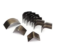 Fafeims Cortador de Esquinas de Cuero: Juego de Recortadores de Bordes Afilados de 10 Piezas para Perforación Rápida y Corte Limpio, para Artesanía en Cuero y Materiales Blandos