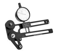 Fafeims Herramientas de Reparación de Bicicletas Medidor de Tensión de Radios Herramienta de Ajuste de Rueda de Bicicleta Fácil de Usar para Mecánicos y Aficionados Al Bricolaje Aleación de Aluminio