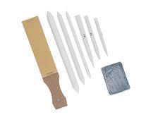 Fafeims Herramientas Profesionales de Dibujo de Bocetos, Juego de Tocones de Mezcla con Borrador y Tablero de, Perfecto para Lograr Efectos de Visión Borrosa, 8 Piezas/juego