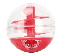 Fafeims Juguete de Bola para Gato, Juguete Interactivo para Morder, Alimentador Lento para Mascotas, Rompecabezas para Control de Peso, con Boca de Fuga Ajustable para Gatitos