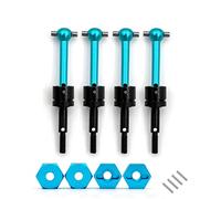 Fafeims Kit de Junta Dogbone de Eje de Transmisión CVD Universal de Aleación de Aluminio Duradero para Entusiastas del Coche de Control Remoto TT01 TT02 1/10