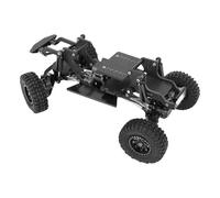 Fafeims Kit de Marco de Chasis RC, Actualización de Latón para Ascent 18 1/18 Diseño Modular de Rastreadores para Carreras Fuera de Ruta y Rock (Black)