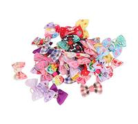 Fafeims Lazos para el Pelo de Mascotas, Lazos Coloridos para el Cuidado de Perros, 50 Uds., Accesorios para Mascotas de Halloween