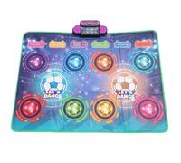 Fafeims Matina de Baile de Doble Jugador, Plataforma de Baile Electrónica Interactiva con Música y Niveles Desafiantes, 2 Jugadores de Juego de Baile para Niños 105.5x80cm (41.5x31.5in)