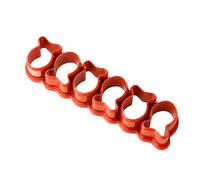 Fafeims Mini Cortador de Galletas de Dorado, Versátil y único, Extracción sin Esfuerzo de Delicias en Forma de, Adecuado para la Mayoría de los Escenarios, 1 Pieza (ORANGE)