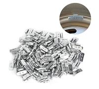 Fafeims Peso de Rueda de Estilo P Neumático, Material Premium Equilibrado y Estable, Seguro y Cómodo, 100pcs 20 G Bloques de Balance de Aleación de Aluminio con Alicates de Equilibrio de Ruedas (Sin