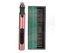 Fafeims Pluma de Grabado Eléctrico, Grabador Portátil Ligero de Carga Rápida para Manualidades, Kit de Carga USB de Joyería de Metal, Madera y Vidrio (Oro rosa)