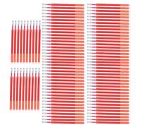 Fafeims Recambio de Rotulador de Tela Punta de Acero de Alta Dureza para Marcado Temporal Accesorio de Cuero DIY para Zapatos Ropa Tela 100 Piezas Blanco (rojo)