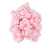 Fafeims Ropa de Cama Cálida para Hámster, Bola de Algodón para Chinchilla de Hámster Sirio, Relleno de Bola de Algodón Suave para Animales Pequeños para Dormir y Jugar, Material:, 1 Bolsa (Pink)