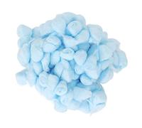 Fafeims Ropa de Cama Cálida para Hámster, Bola de Algodón para Chinchilla de Hámster Sirio, Relleno de Bola de Algodón Suave para Animales Pequeños para Dormir y Jugar, Material:, 1 Bolsa (Blue)