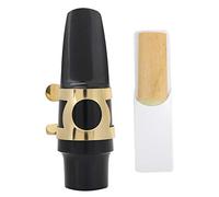 Fafeims Set de Saxofón Alto, Correa para el Cuello de Saxo, Silenciador Mudo Alto, Tapa del Portavoz para Timbre Real