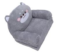 Fafeims Sofá para Niños Pequeños, Silla Plegable para Perros de Dibujos Animados con Tela Suave y Transpirable y Asa Ancha, Mini sofá Liviano para Leer, Tomar una Siesta y Sala de Juegos (2 Niveles)