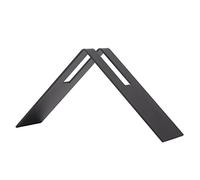 Fafeims Soporte de Papel para Filtro de café, Estante de Almacenamiento Duradero de Acero Inoxidable para Filtros, 19x5x9,5 Cm, Amantes del café (BLACK)