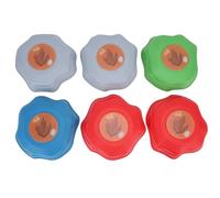 Fafeims Stepping Stones para Niños, 6 Piezas, Juguetes de Entrenamiento de Equilibrio Sensorial Antideslizantes con Música Iluminada para Juegos en Interiores y Exteriores, Material ABS, Juguetes