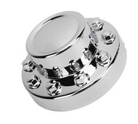 Fafeims Tapa Central de Rueda Cromada de Larga Duración para el Modelo 4500 5500, Mejora la Apariencia para 2011-2018 (Rueda Trasera 68053039AA)