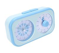 Fafeims Temporizador Visual para Niños 3 en 1, Reloj Despertador con Forma de Ballena, Herramienta de Gestión del Tiempo ABS para Aula, Cocina, TDAH para Niños Pequeños