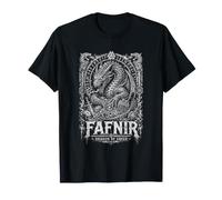 Fafnir Dragón De La Avaricia Mitología Nórdica Vikingo Camiseta