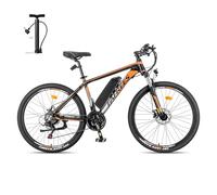 Fafrees Bici Eléctrica, Bicicleta Eléctrica de 26", Bicicleta Eléctrica para Hombre, Bicicleta Eléctrica de Montaña de 21 Velocidades, Motor de 250W, 36V 13Ah, Ebike para la Ciudad para Mujer, Pedaleo