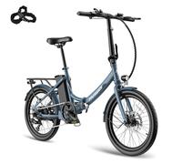 Fafrees F20 Light 20 Pulgadas Plegable E-Bike 250W para Mujer Hombre Adolescente Anciano con Batería Extraíble de 36V 14,5 Ah, Bicicleta Eléctrica Velocidad Máxima 25 km/h Shimano 7S