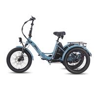 Fafrees F20 Mate Bicicleta Eléctrica Motor 500w Batería 48V/18.2Ah Autonomía 110km Azul