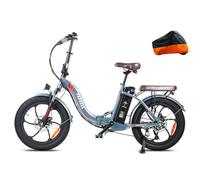 Fafrees F20 Pro Bicicleta eléctrica, 250 W fatbike, 20 * 3.0 Pulgadas Plegable Bicicleta Urbana eléctrica, 18Ah batería, Rango de 140 km, E-Bike para Adultos (Verde)