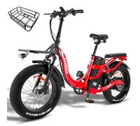 Fafrees F20 X-MAX [Oficial] Kapprad Ebike Hombre 20 pulgadas 48 V 30 Ah Batería Fatbike E-Bike Bicicleta plegable 65 N.m, E Bike Mujer Luz de freno, Bicicleta de Montaña eléctrica, Bicicleta eléctrica