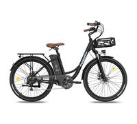 Fafrees F26 Lasting Bicicleta Eléctrica Motor 250W Batería 36V/20.3Ah Autonomía 160km Negra