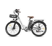 Fafrees f26 lasting bicicleta eléctrica - motor 250w batería 36v25ah 26x1.95 pulgadas ruedas frenos disco mecánicos - gris