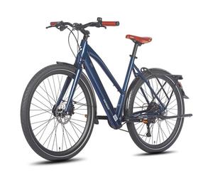 Fafrees f700w e-bike - motor 250w batería 36v10ah con frenos hidráulicos - azul