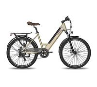 Fafrees Oficial Bicicleta Electrica, 26" Bici Electrica con App, Batería Extraíble 36V 14,5 Ah para 100KM, 250W 25KM/H Ciudad Bicycle Electric, F26 Pro Upgrade Ebike Oro 2024