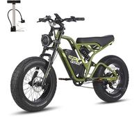 Fafrees Oficial F20 Ultra E Bike para Hombre 20 Pulgadas Fatbike con batería 48 V 25 Ah / 1200 WH hasta 140 KM Alcance, Bicicletas eléctricas de 180 kg de Carga, Bicicleta de montaña eléctrica
