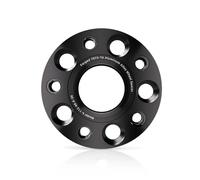 FAFRWRFS 2/4pcs 5x108 CB 60.1 M14 x 1.5 Hub Centric Espaciador de Rueda Forjado Negro para Placa de Brida Jetour T215/20/25/30/35/38mm