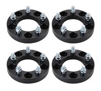 FAFRWRFS 4PCS 5x5 a 5x4.75 para adaptadores de Rueda centrados en el Cubo de Brida 1 Pulgada 5x127mm a 5x120.7mm Adaptador de Rueda centrado en el Cubo 87.1mm Diámetro del Cubo