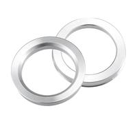 FAFRWRFS 4pcs OD 74.1mm 68mm a ID 54.1mm 56.1mm 56.6mm 57.1mm Aleación de Aluminio Coche Auto Hub Anillos Céntricos Espaciador Central del Orificio de la Rueda