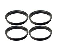 FAFRWRFS 4Pcs/Set Anillos de centrado de Cubo 74.1 X 72.6mm Anillos centrados en el Cubo de la Rueda de plástico para el Espaciador Central del Orificio de la Rueda BMW