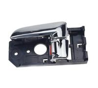 FAFRWRFS Manija Interior de Puerta cromada Negra y Beige para Kia Spectra Cerato 2004 2005 2006 2007 2008 2009 2.0L Delantera Trasera Izquierda Derecha