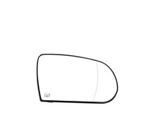 FAFRWRFS Placa de retrovisora de Vidrio de Espejo de ala calefactada del Lado Izquierdo o Derecho de la Puerta para Jeep Compass MP 2017 2018 2019 2020 2021 2022