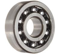 FAG 1203tv self-aligning rodamientos, doble fila, abierto, poliamida/de jaula, normal de nailon, métricas, 17 mm, ID 40 mm OD, 12 mm de ancho, 22000RPM velocidad máxima rotaional, 455lbf estática capacidad de carga, capacidad de carga dinámica 1760lbf