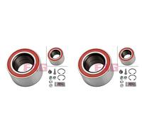 FAG 2x Eje de Rueda Juego Cojinetes Delant. para VW Polo Audi 50 86C 80 86