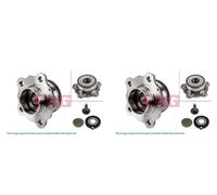FAG 2x Eje de Rueda Juego Cojinetes Trasero para Audi A6 Avant 4G5 C7 4GD C8 4A5